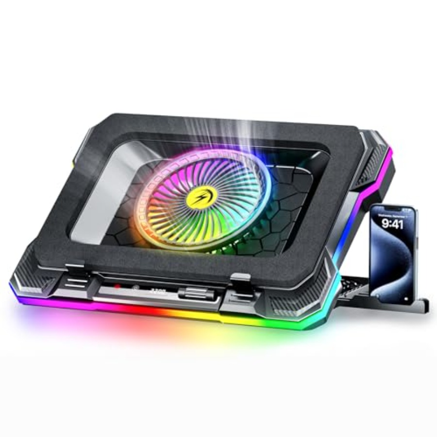 Laptop Accessories Cooling Pad - RGB Gaming Laptop Cooling Pad with