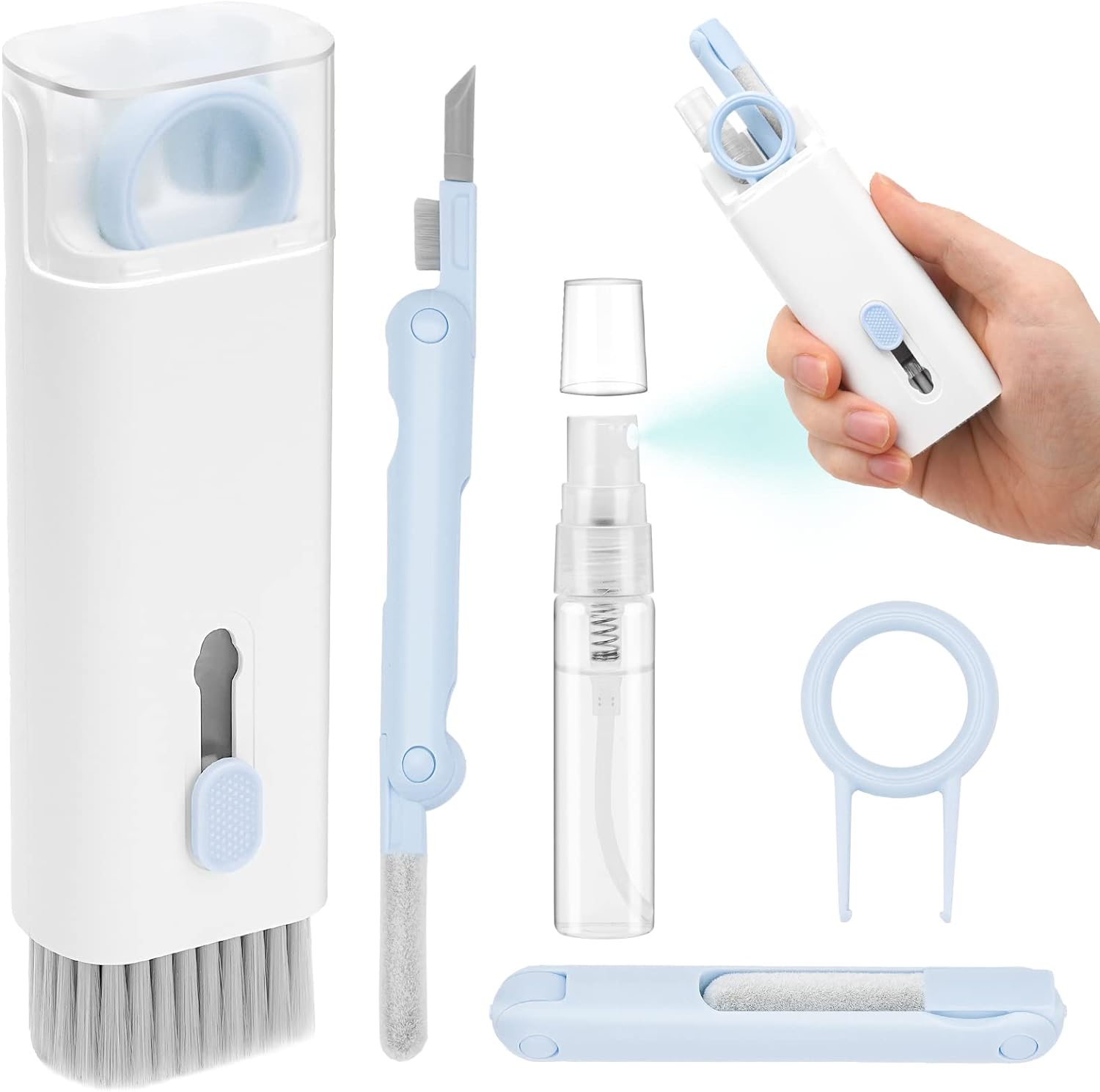 Screen Cleaning Kit - 7-in-1 electronic cleaning kit, used for