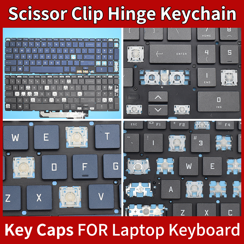 Laptop Accessories Hp - Replacement Keycap Key Cap&Scissor Clip&Hinge For