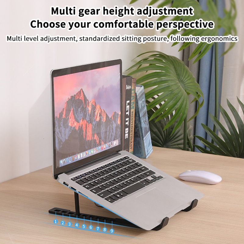 Laptop Accessories Cooling Pad - Portable Notebook Radiator Bracket Heighten Rack