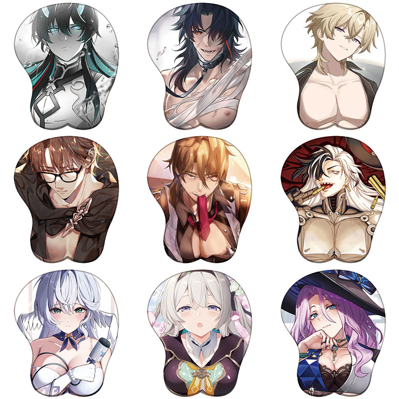 Wrist Rest Gel - Honkai Star Rail 3D Wrist Support