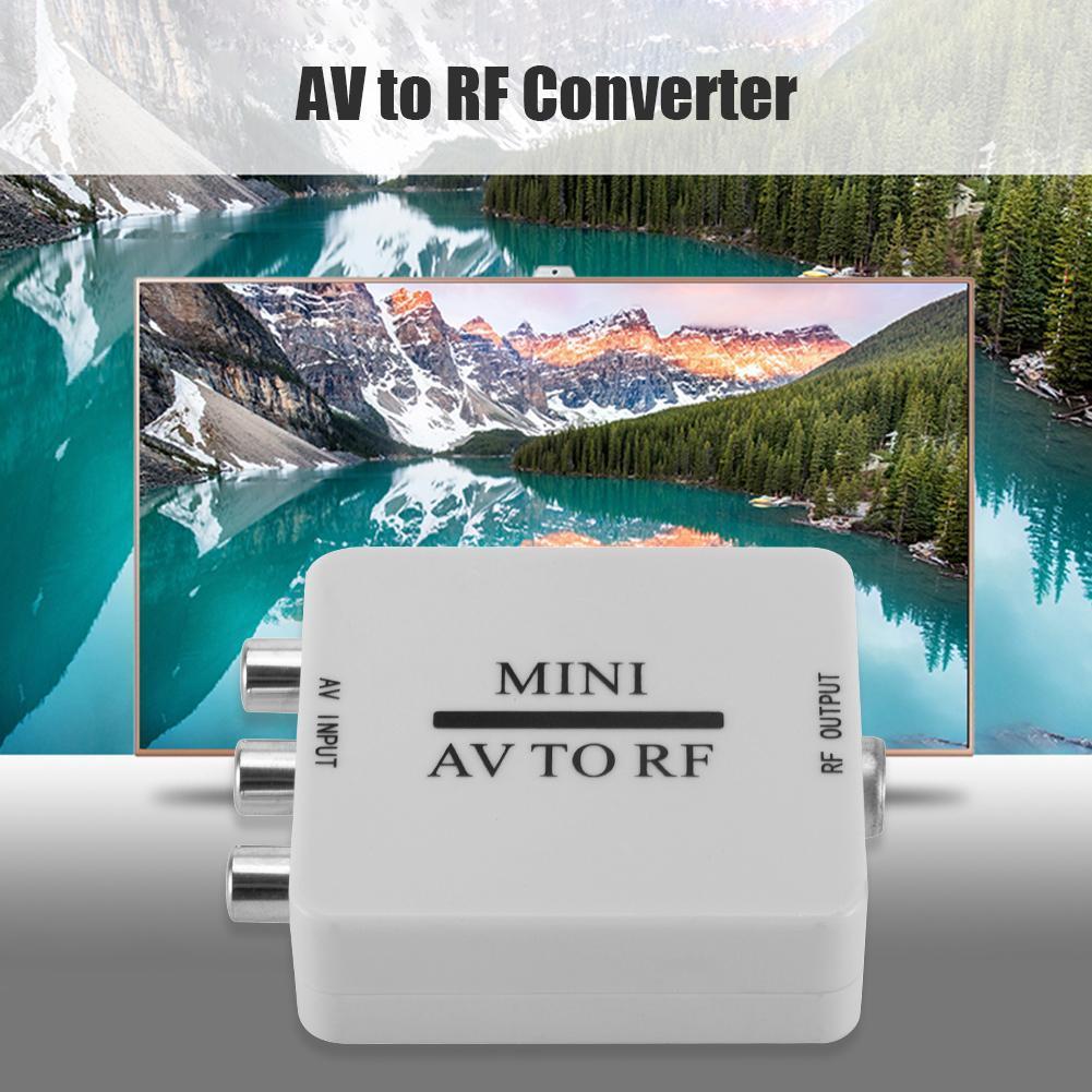 AV To RF Video Converter AV to - Hdmi Vga Adapter avaliação e preço