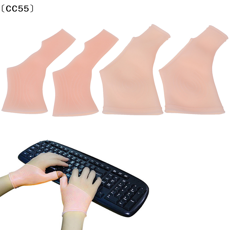 2PCS/1Pair Silicone Gel Wrist  - Wrist Rest Gel avaliação e preço