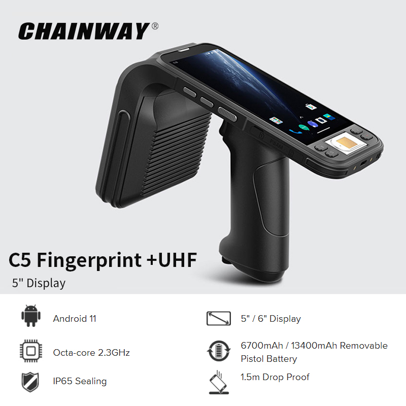 Chainway C5 IP65 Waterproof Ha - Fingerprint Reader Usb avaliação e preço