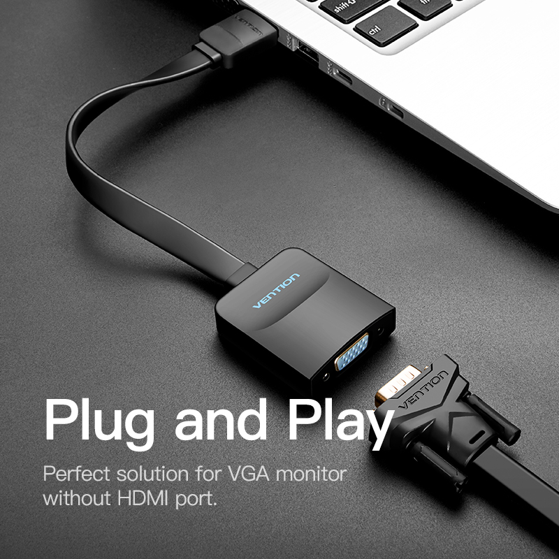 Vention HDMI to VGA adapter Di - Hdmi Vga Adapter avaliação e preço