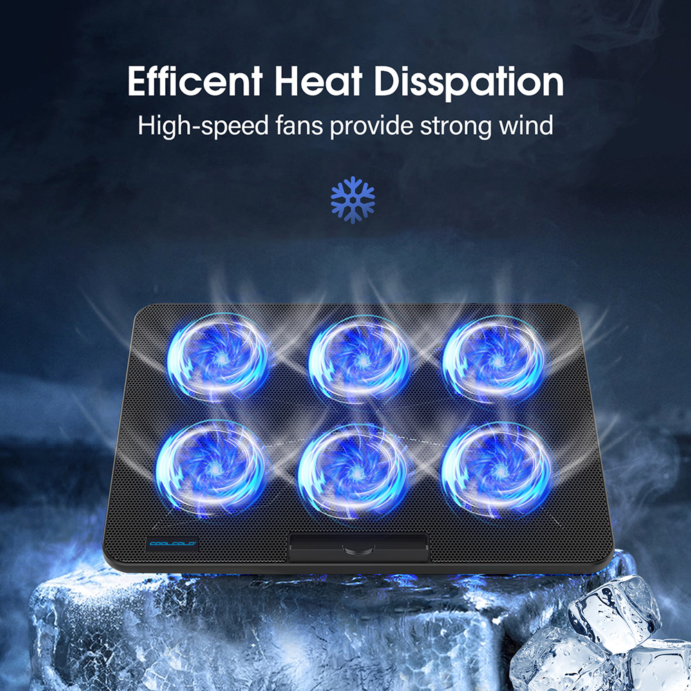 Coolcold 15.6-17.3inch Laptop  - Laptop Accessories Cooling Pad avaliação e preço