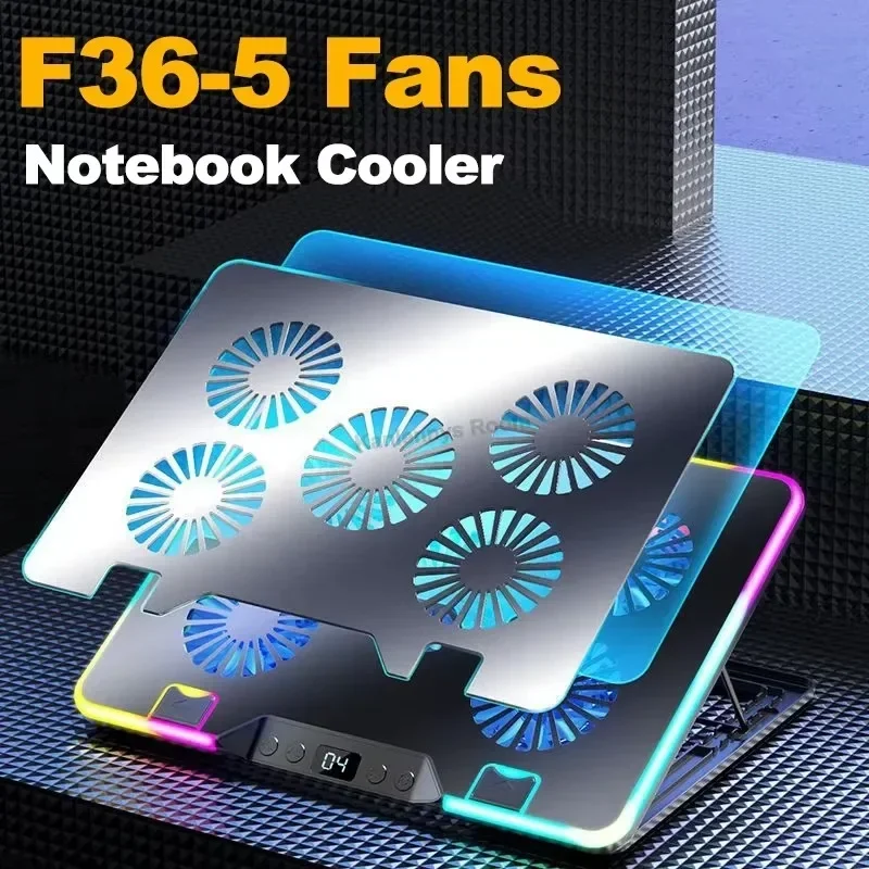 F36 Gaming Laptop Cooling Pad  - Laptop Accessories Cooling Pad avaliação e preço