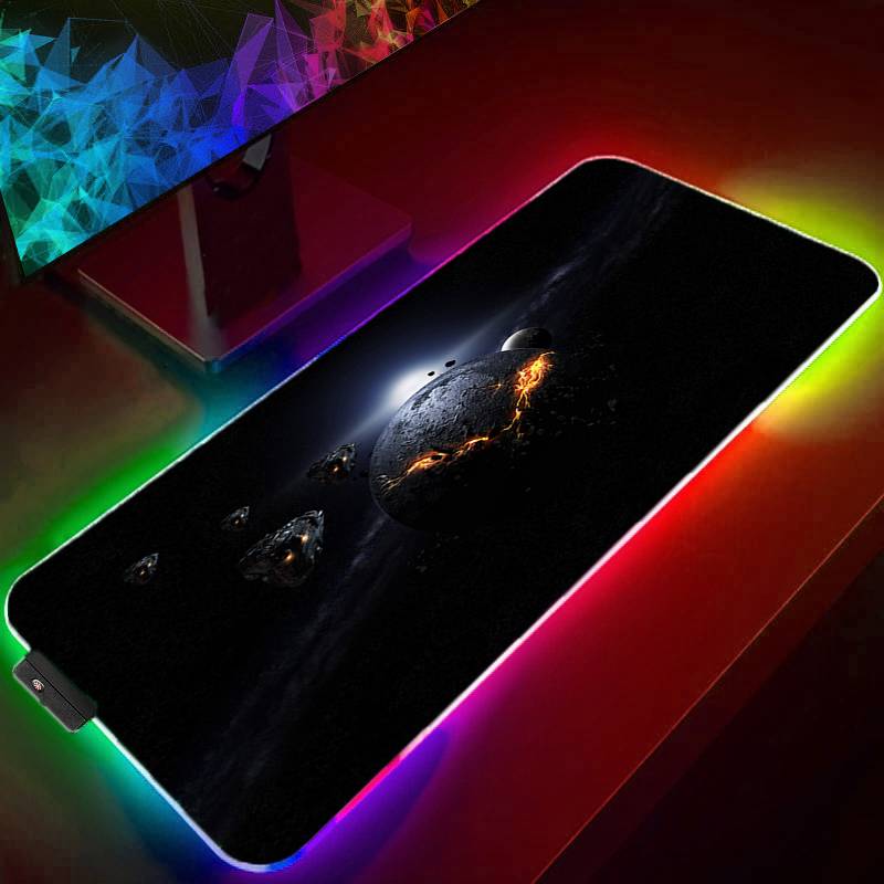 RGB Mouse Pad Gamer Large gami - Laptop Accessories Online avaliação e preço