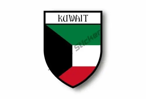 Kuwait Map with Flag Vinyl Sti - Laptop Accessories Kuwait avaliação e preço