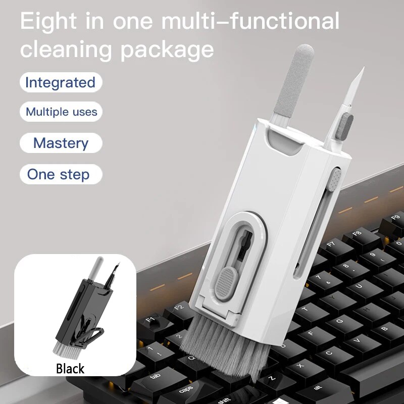 8 In 1 Cleaning Kit Keyboard C - Screen Cleaning Kit avaliação e preço