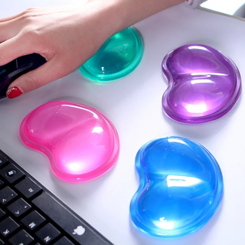 Silicone Gel Wrist Rest Heart- - Wrist Rest Gel avaliação e preço