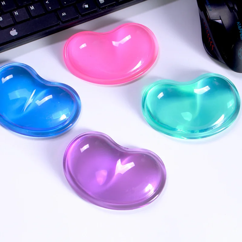 Silicone Gel Wrist Rest Heart- - Wrist Rest Gel avaliação e preço