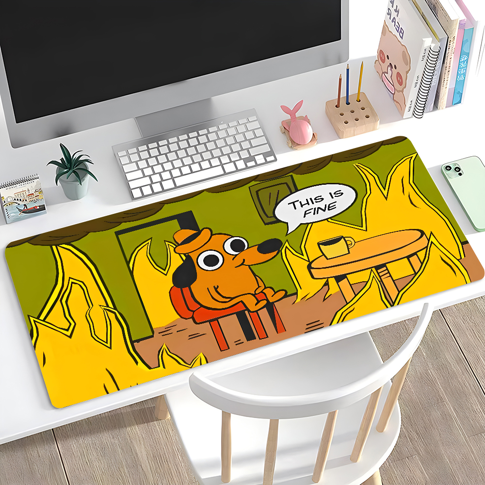 This Is Fine Dog Dachshund Mou - Laptop Accessories Mouse avaliação e preço