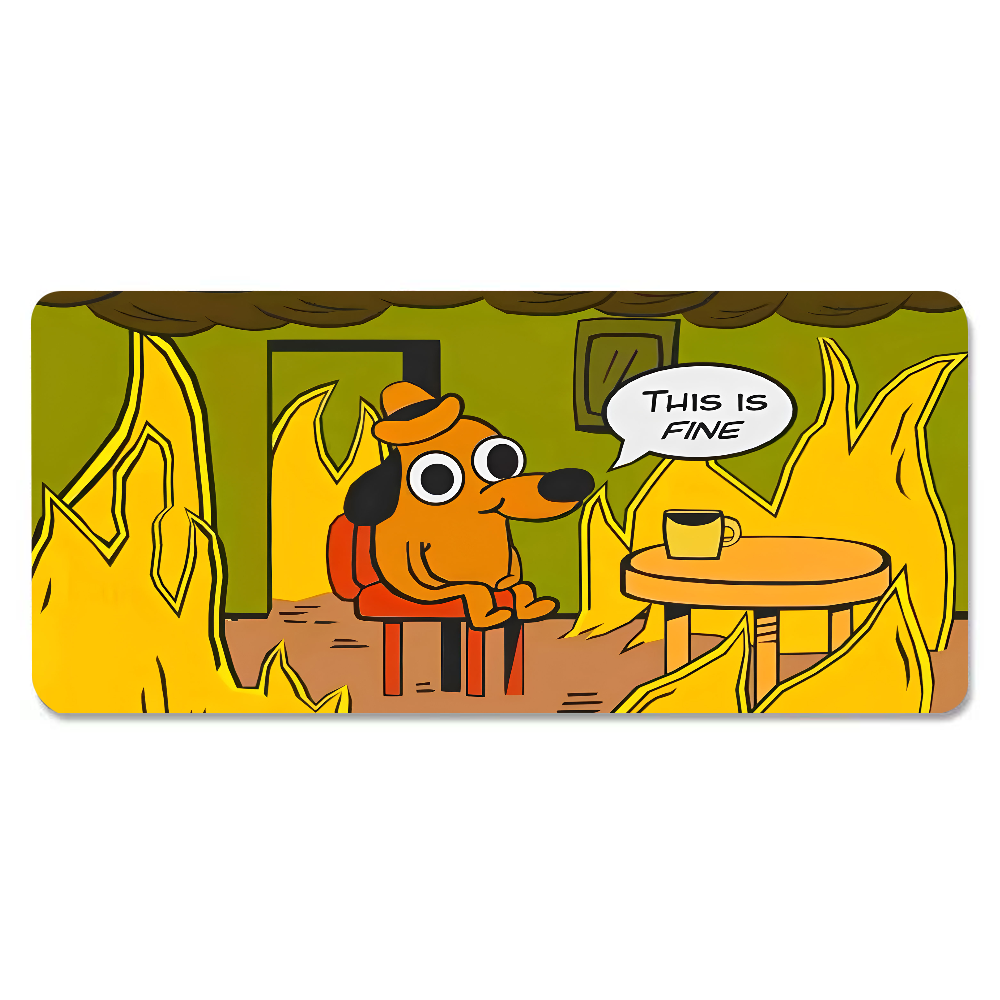 This Is Fine Dog Dachshund Mou - Laptop Accessories Mouse avaliação e preço