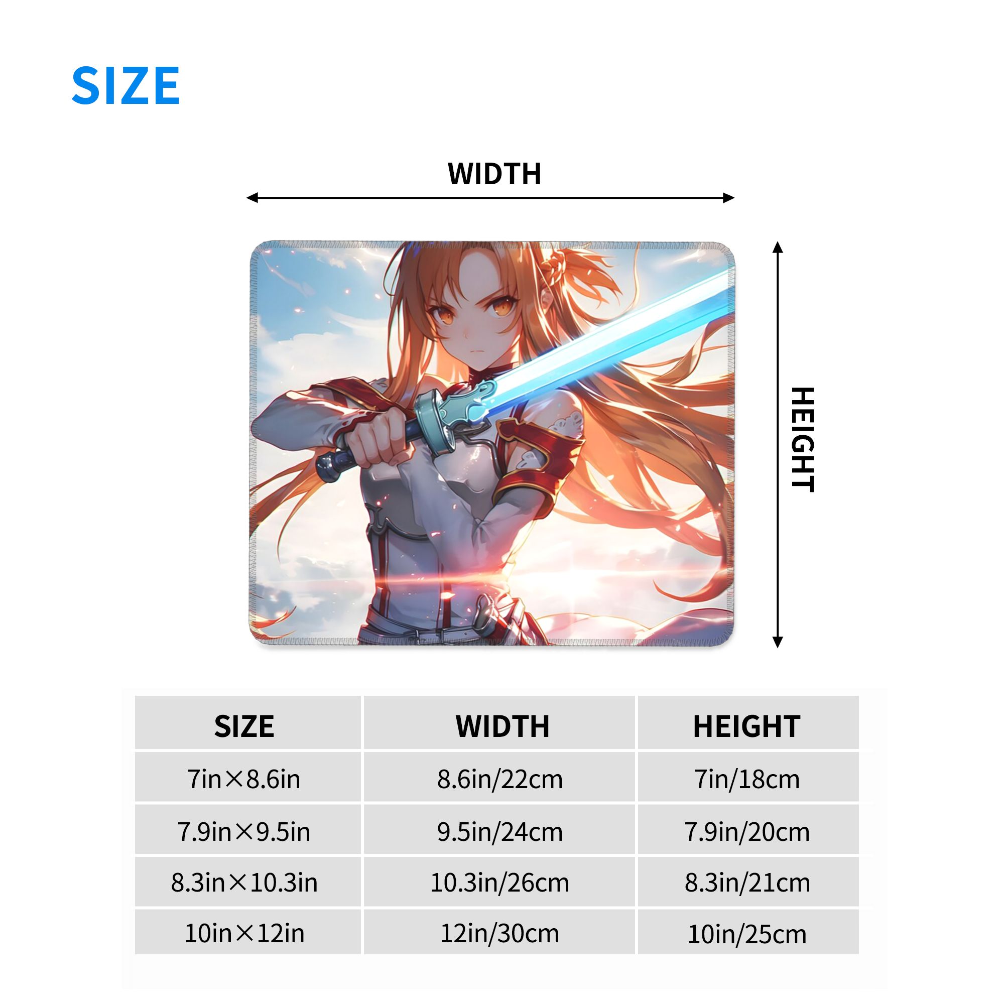 Sword Art Online Yuuki Asuna A - Laptop Accessories Online avaliação e preço