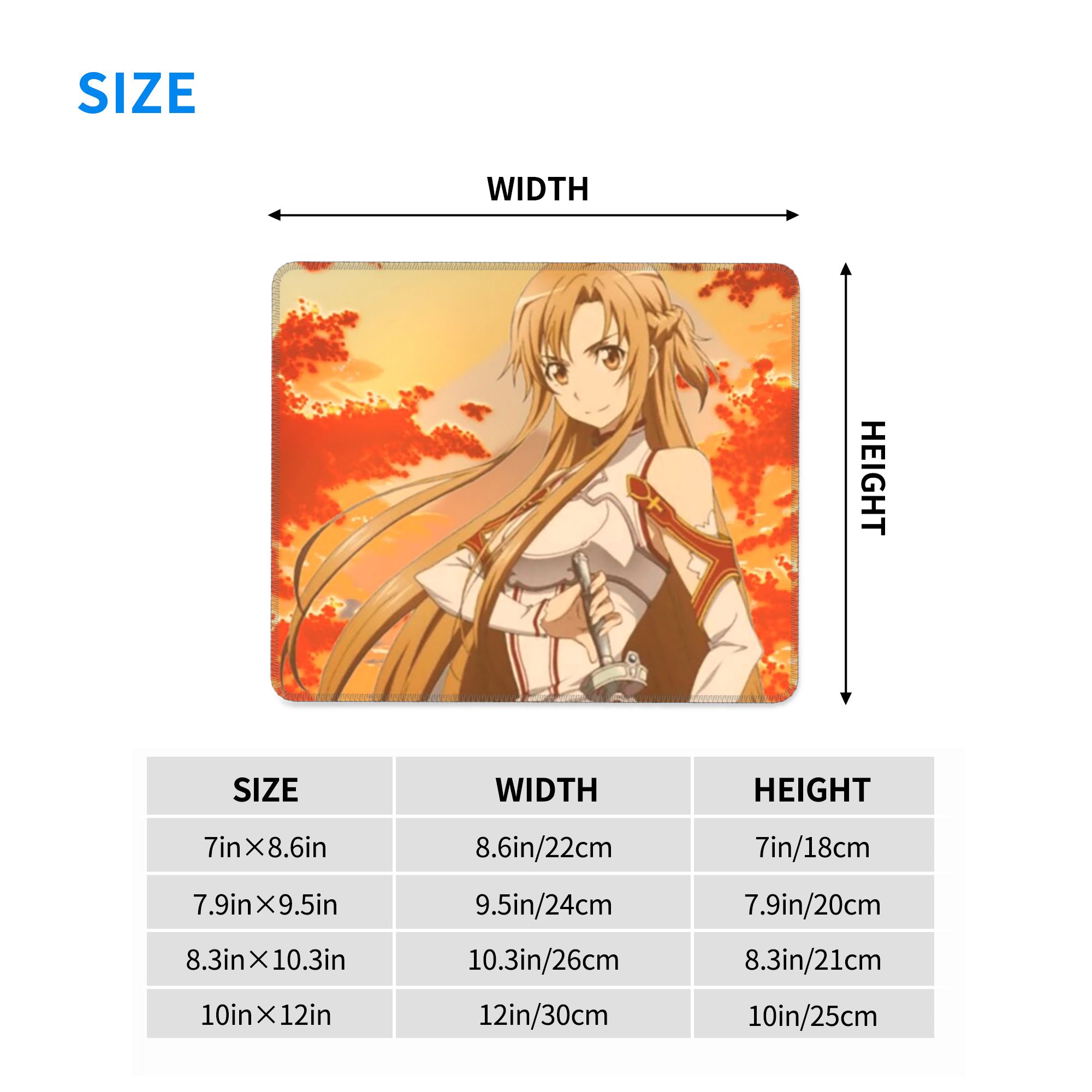 Sword Art Online Yuuki Asuna A - Laptop Accessories Online avaliação e preço