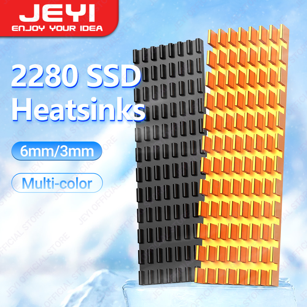JEYI M.2 SSD Heatsink Aluminum - Laptop Accessories Cooling Pad avaliação e preço