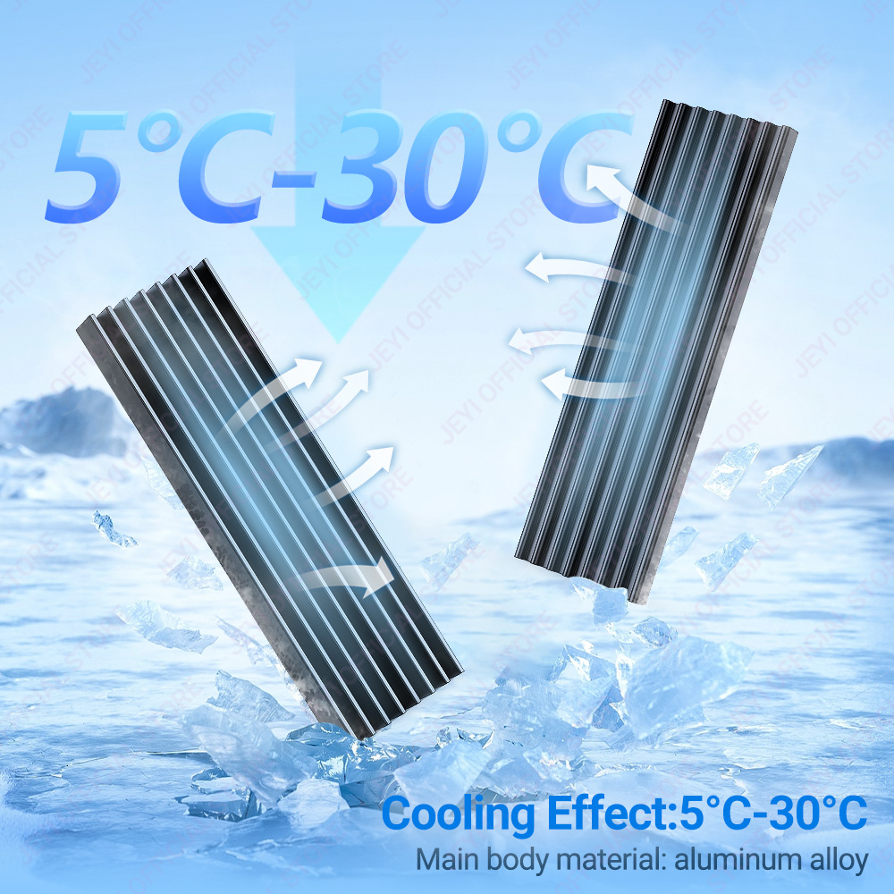 JEYI M.2 SSD Heatsink Aluminum - Laptop Accessories Cooling Pad avaliação e preço