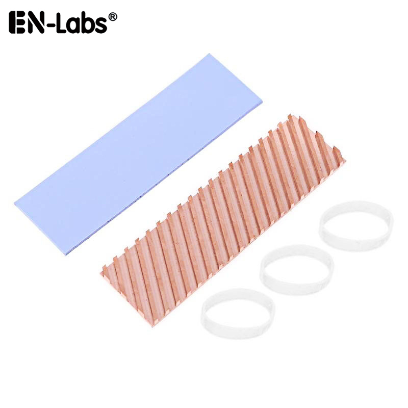Copper Heat Sink for M.2 SSD 2 - Laptop Accessories Cooling Pad avaliação e preço