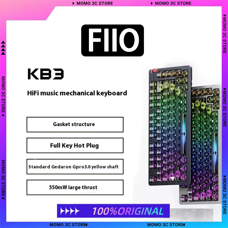Fiio Kb3 Mechanical Keyboard A - Laptop Accessories Gifts For Men avaliação e preço