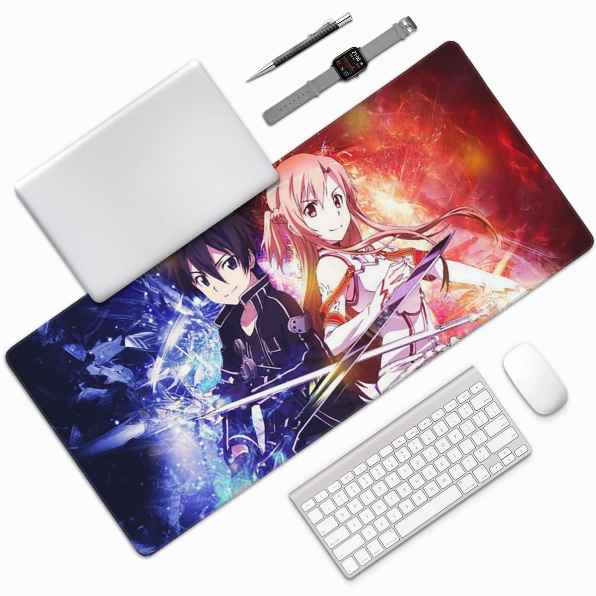 Large Mouse Pad Sword Art Onli - Laptop Accessories Online avaliação e preço