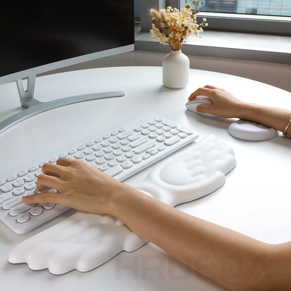 Mechanical Keyboard, Mouse, Wr - Wrist Rest Gel avaliação e preço