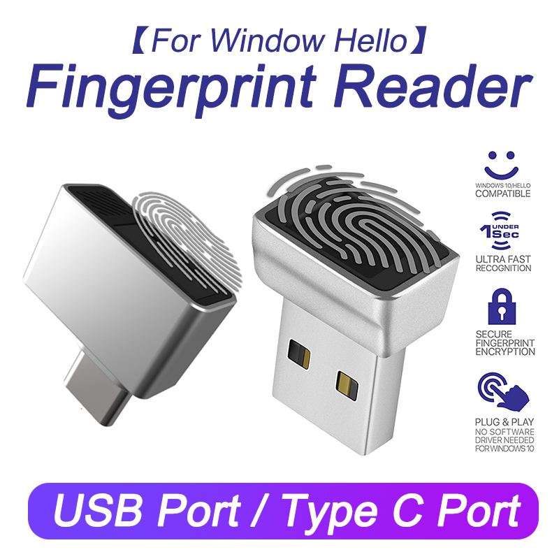 Type C / USB Biometric Scanner - Fingerprint Reader Usb avaliação e preço