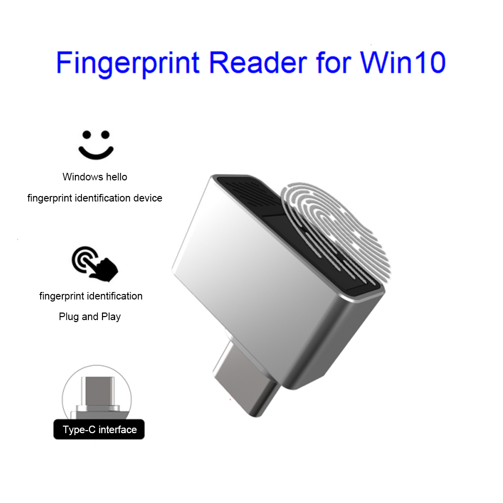 Type C / USB Biometric Scanner - Fingerprint Reader Usb avaliação e preço