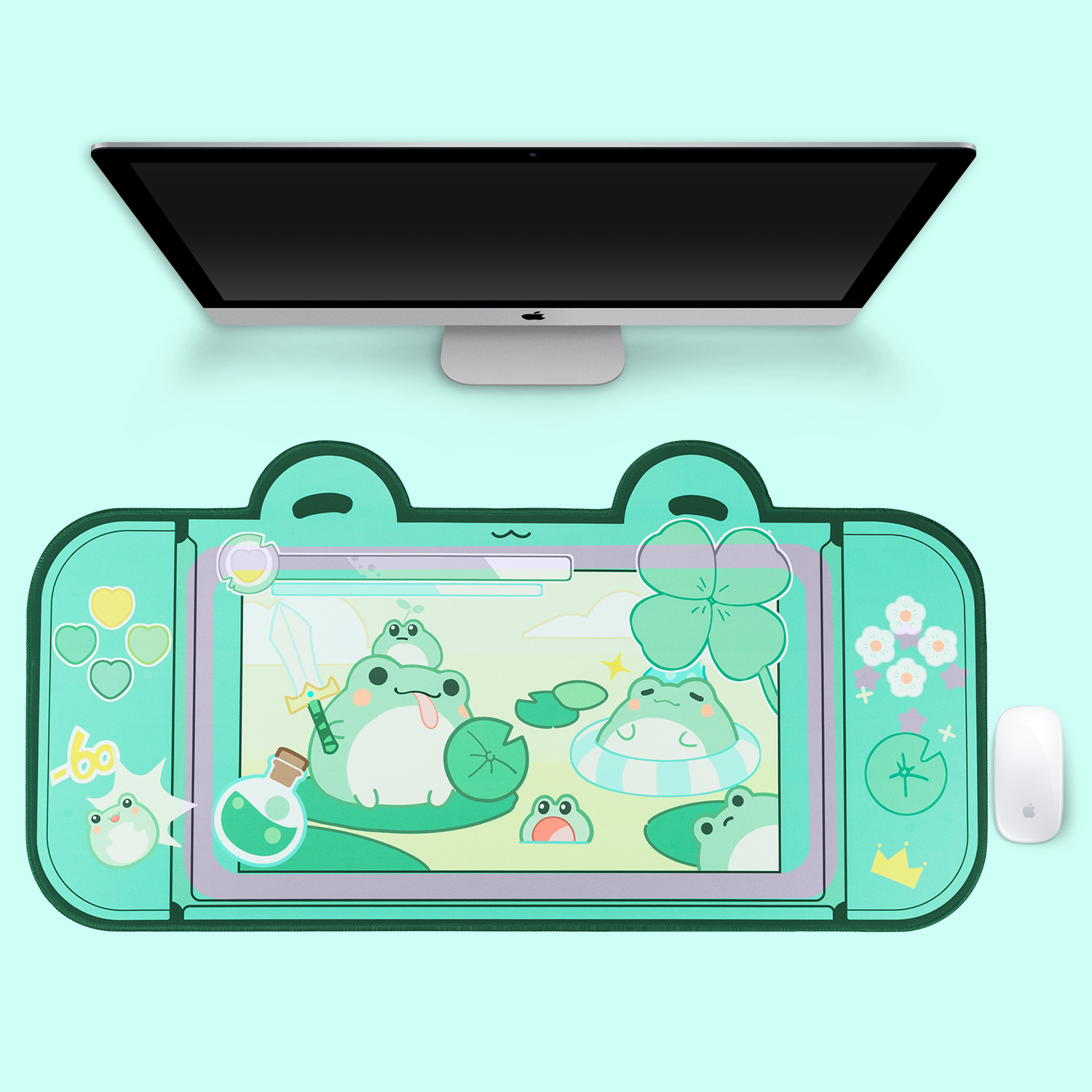 Extra Large Kawaii Gaming Mous - Laptop Accessories Mouse avaliação e preço