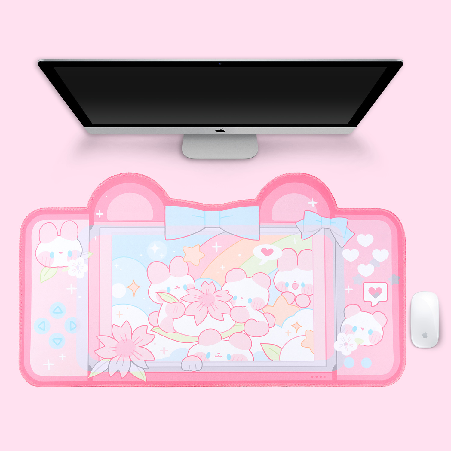 Extra Large Kawaii Gaming Mous - Laptop Accessories Mouse avaliação e preço