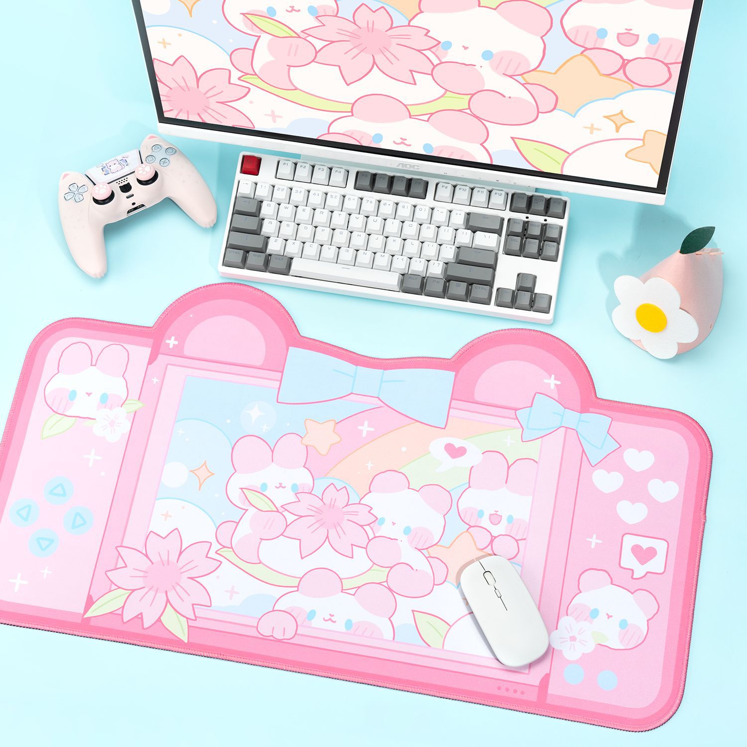 Extra Large Kawaii Gaming Mous - Laptop Accessories Mouse avaliação e preço