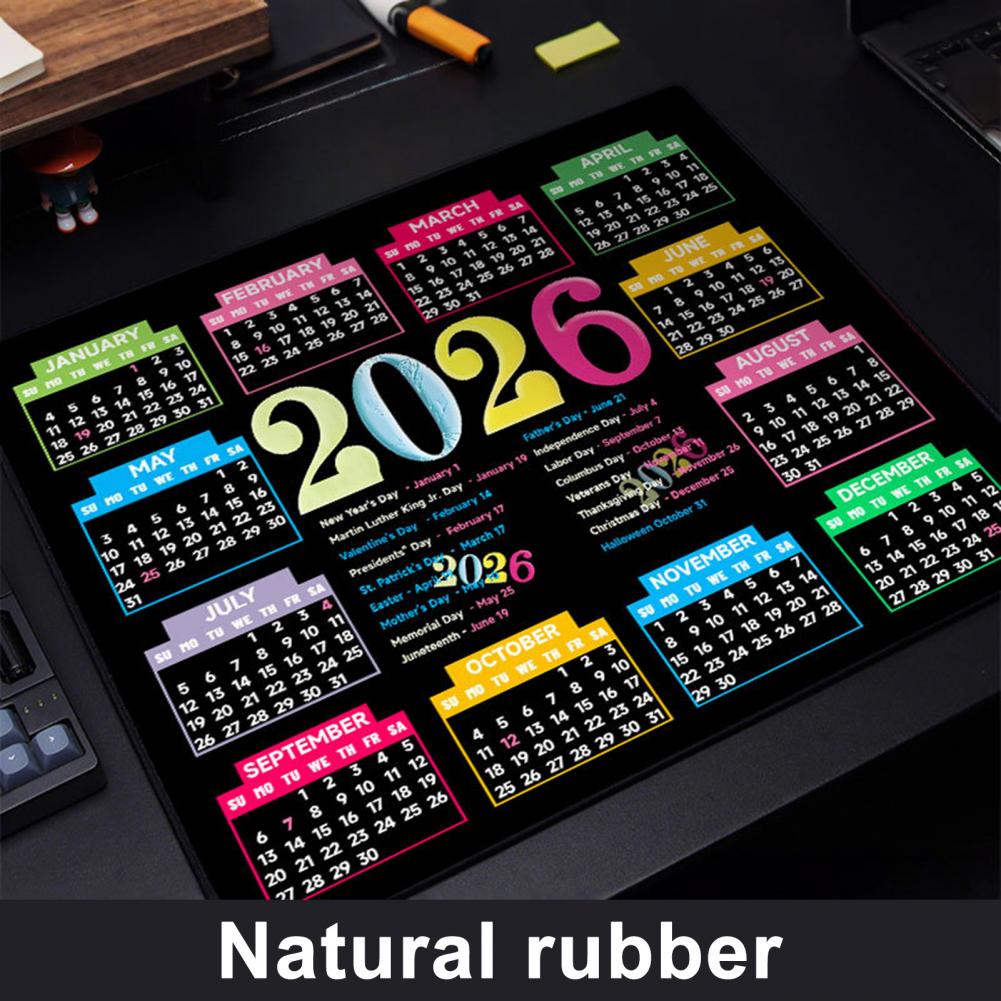 2026 Calendar Mouse Pad Waterp - Laptop Accessories Mouse avaliação e preço