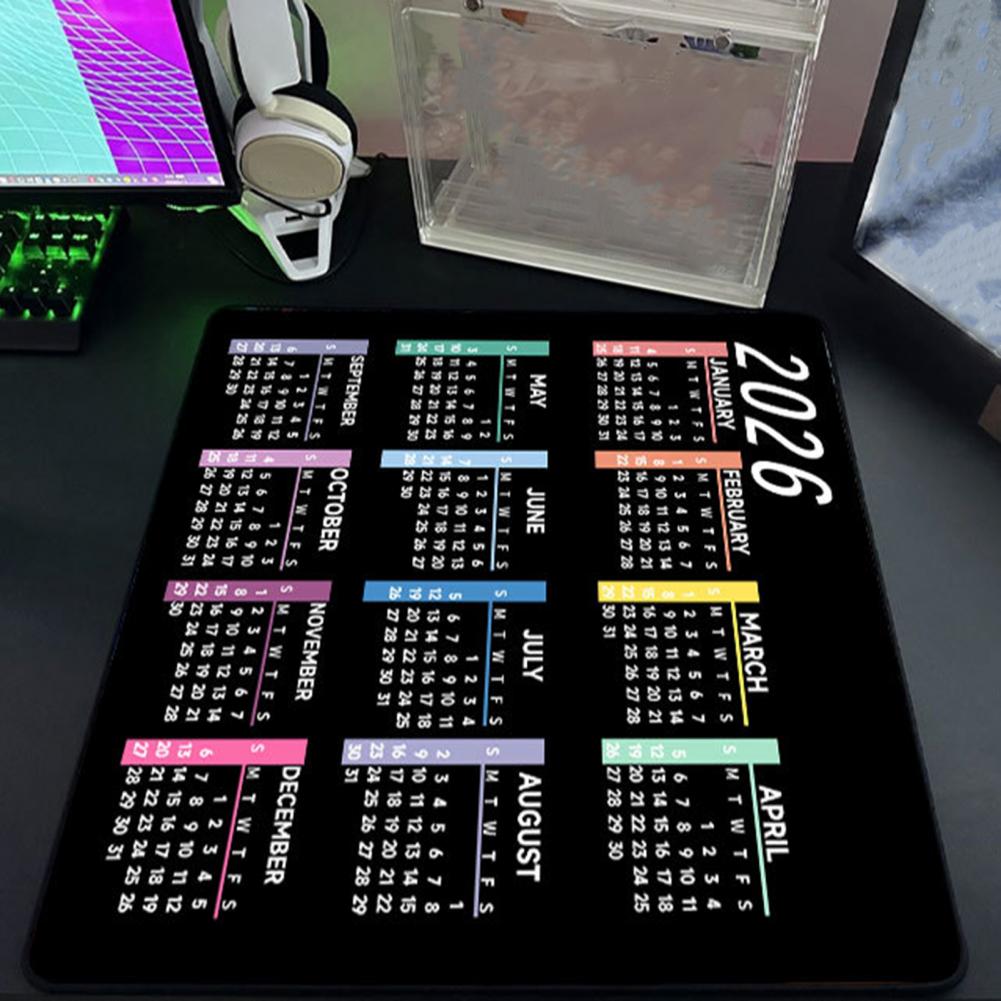 2026 Calendar Mouse Pad Waterp - Laptop Accessories Mouse avaliação e preço