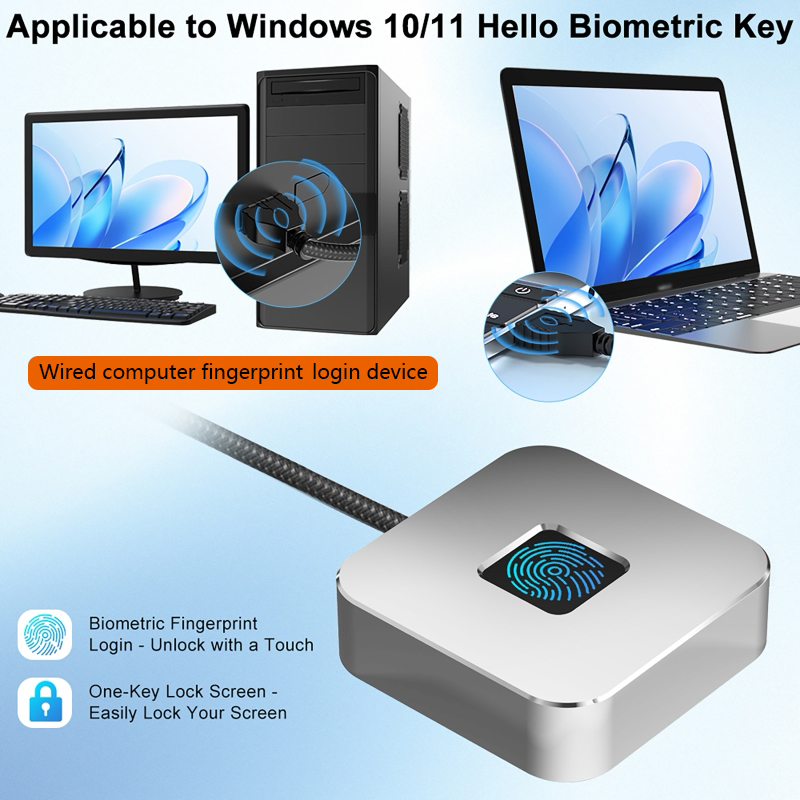 USB Fingerprint Reader with 5f - Fingerprint Reader Usb avaliação e preço