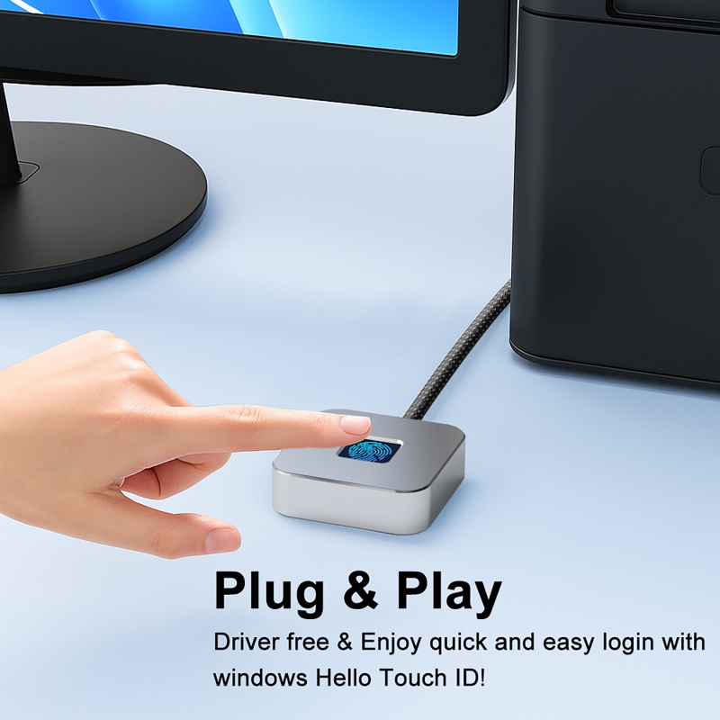 USB Fingerprint Reader with 5f - Fingerprint Reader Usb avaliação e preço