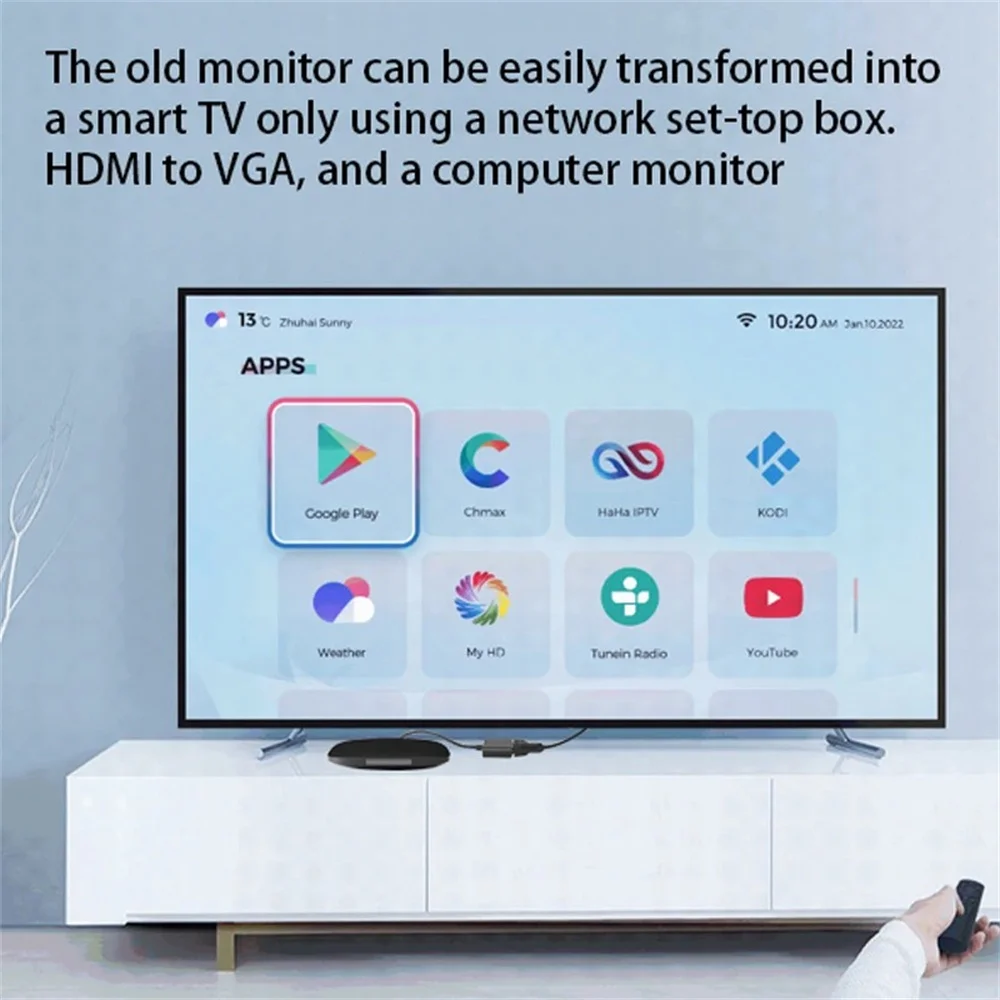 HD 1080P hdmi To VGA Converter - Hdmi Vga Adapter avaliação e preço