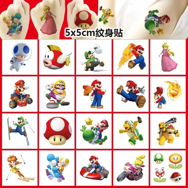20PCS 5CM*5CM Cartoon Mario Br - Laptop Accessories Kit avaliação e preço