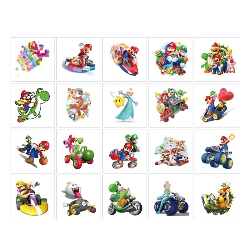 20PCS 5CM*5CM Cartoon Mario Br - Laptop Accessories Kit avaliação e preço