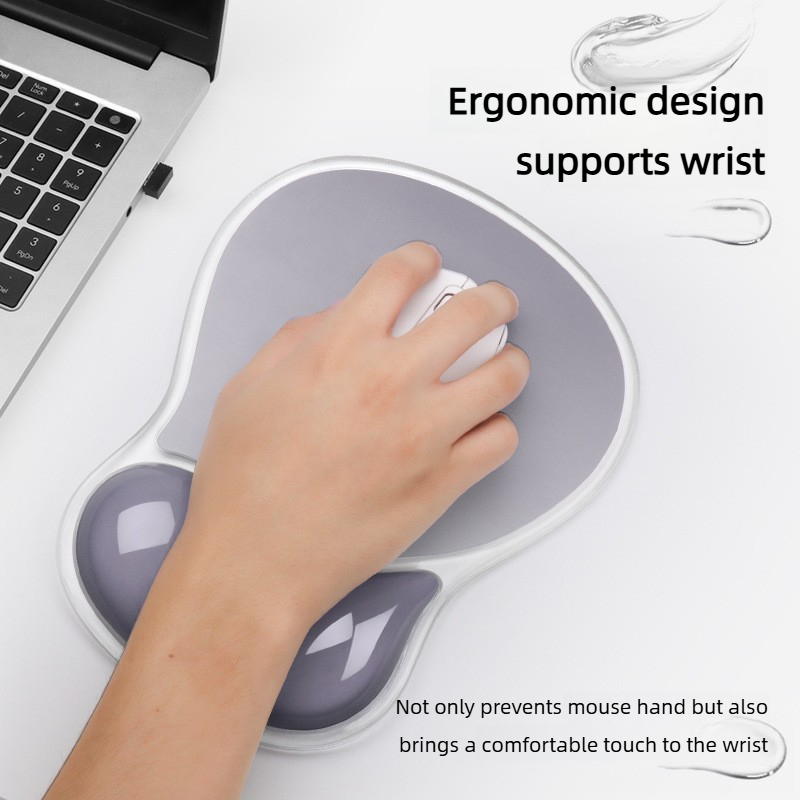 Gradient Color Mouse Pad Non-s - Wrist Rest Gel avaliação e preço