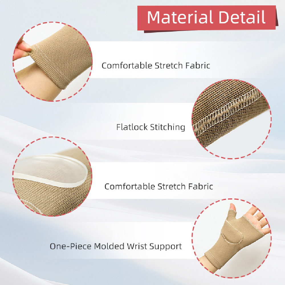 1Pair Wrist Thumb Gloves,Breat - Wrist Rest Gel avaliação e preço