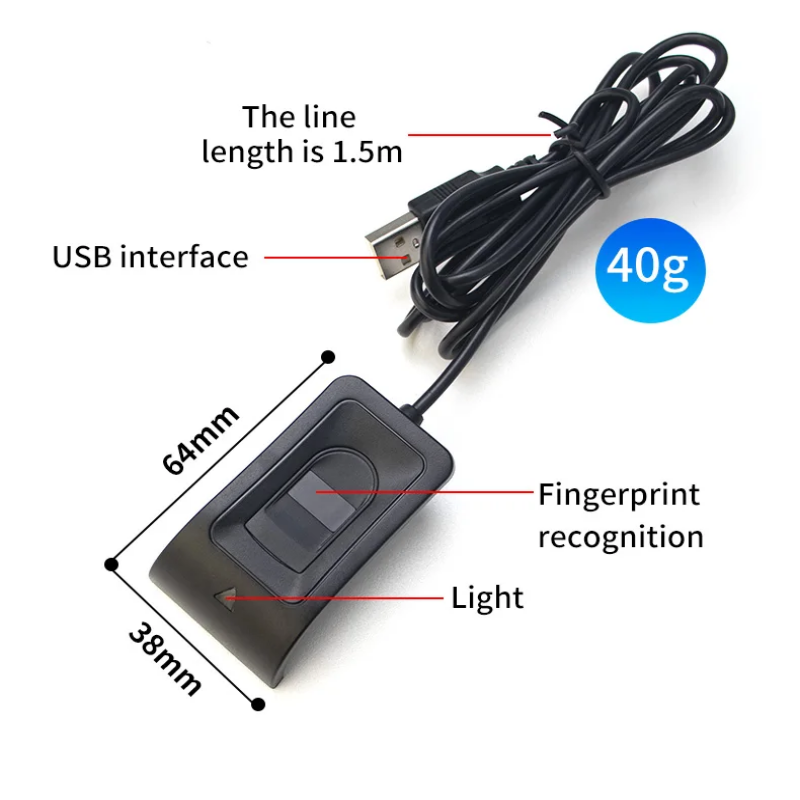 For Windows 10 11 Hello Biomet - Fingerprint Reader Usb avaliação e preço