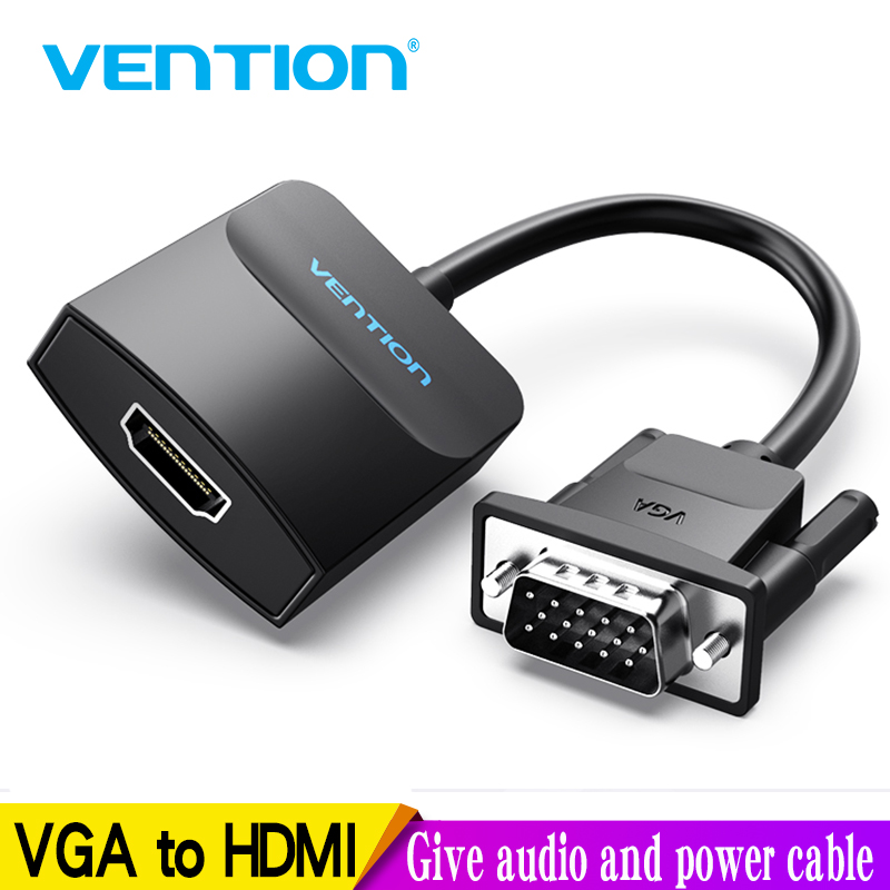 Vention VGA to HDMI adapter Wi - Hdmi Vga Adapter avaliação e preço