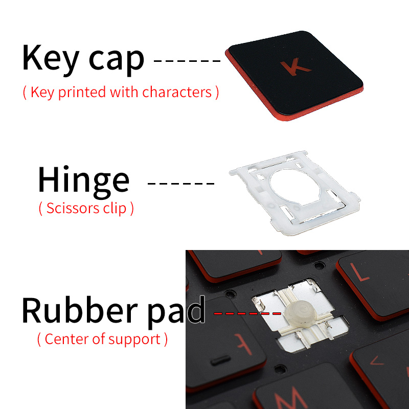 Replacement Keycap Key Cap Rub - Laptop Accessories Hp avaliação e preço