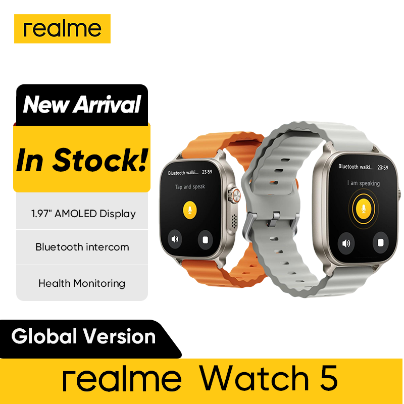 Global Version realme watch 5  - Wrist Rest Gel avaliação e preço