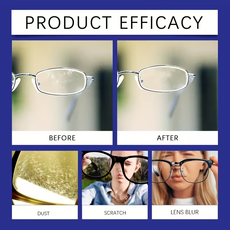 55ML Glasses Cleaner Spray Ant - Screen Cleaning Kit avaliação e preço