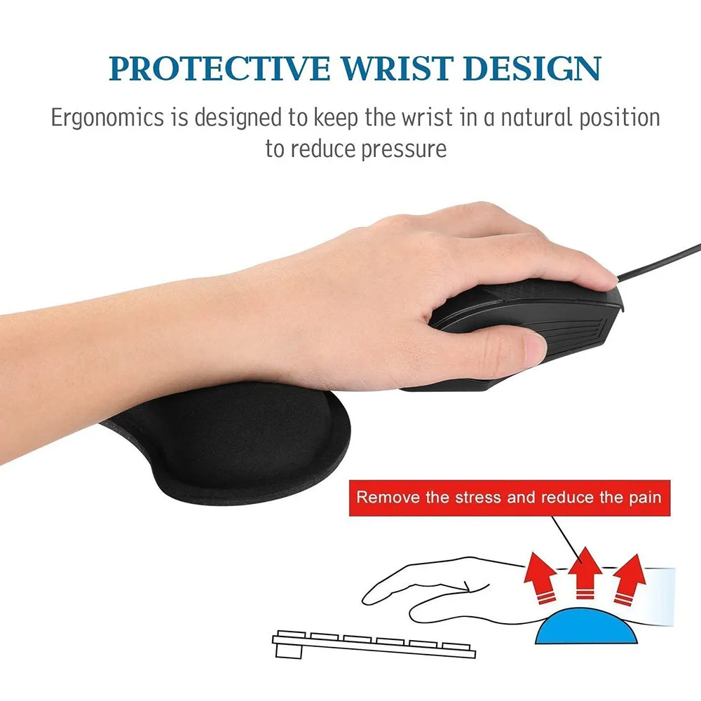 Widen Memory Foam Nonslip Mous - Wrist Rest Gel avaliação e preço