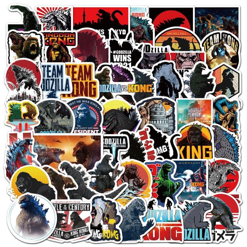 50pcs/set Movies Godzilla Vs.  - Laptop Accessories Kit avaliação e preço