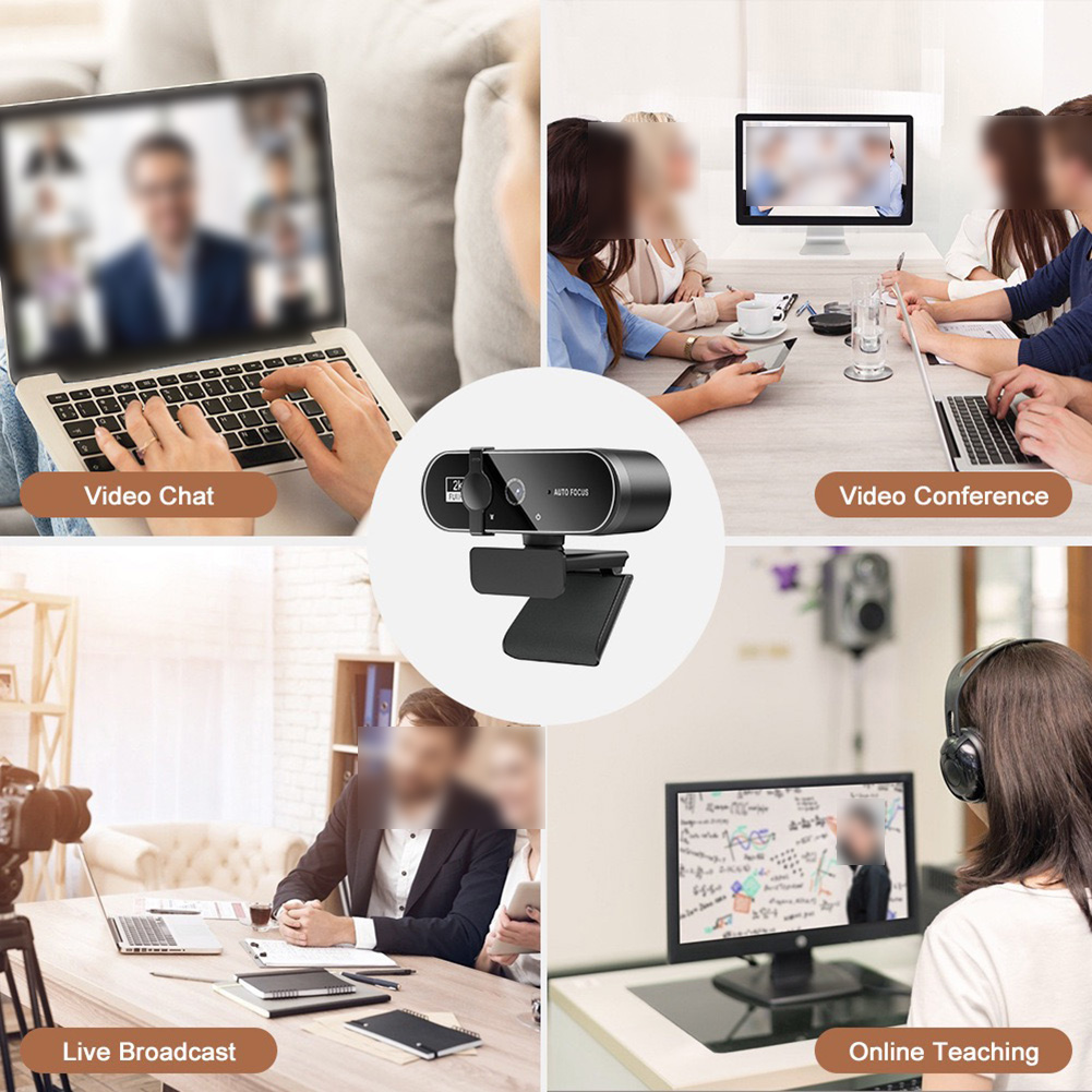 4K HD Webcam For Online Classe - Laptop Accessories Online avaliação e preço