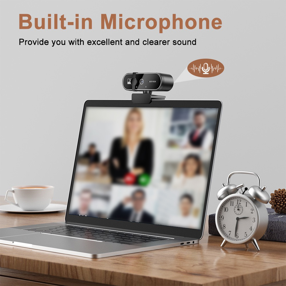 4K HD Webcam For Online Classe - Laptop Accessories Online avaliação e preço