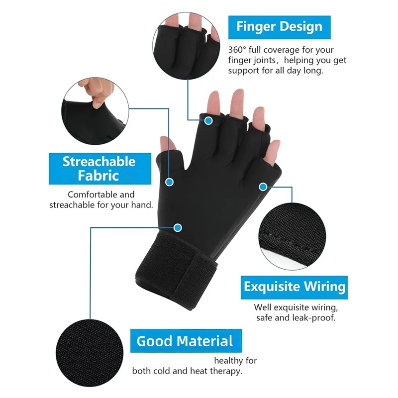 1pc Cold and Hot Compress Glov - Wrist Rest Gel avaliação e preço